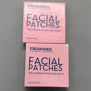 Frownies Facial Patches - corners of eyes and mouth two boxes, 288 patches total